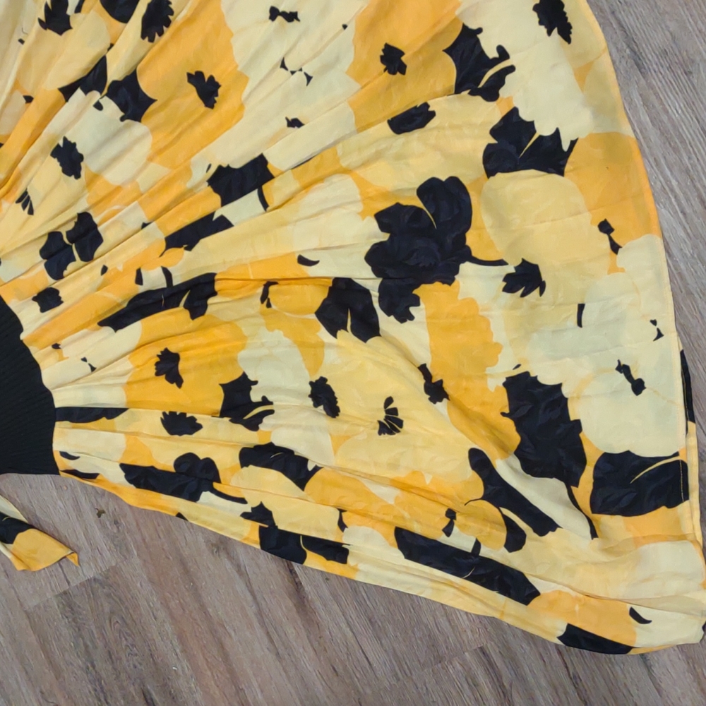 Very Eye Catching Sleeveless Maxi Dress by JACKIE BERNARD size 12 - Picture 3 of 8